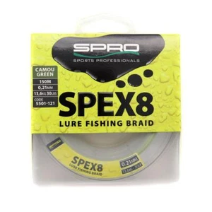 Spro SPEX8 Braid 150 m | corda intrecciata 8x | corda da pesca pesci ragno NUOVO - Foto 1 di 3