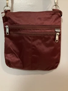 eBags Borsa a tracolla donna multitasche marrone 11”x10,5 borsetta - Foto 1 di 24