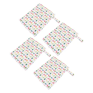 4Pcs Baby Stroller Hanging Bag Cotton Printed Waterproof Storage Portable Wi DP3 - Picture 1 of 23
