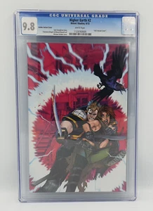 BOOM STUDIOS : 9.8 GRADED COMIC HIGHER EARTH #2 GOLDEN VARIANT COVER (CCB) - Picture 1 of 5