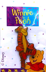 RARE! DISNEY ProPin (Read) - TIGGER BOUNCING on TAIL - Winnie the Pooh on Card - Picture 1 of 2