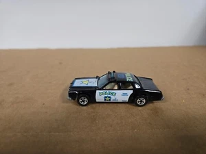 B 1977 Hot Wheels 123 Police Cruiser Vintage Black Walls - Picture 1 of 6