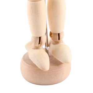 Wooden Articulated Manikin Model For Artists Posable Jointed Mannequin Figure - Picture 1 of 10
