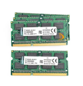 For Kingston 4pcs 4GB 2RX8 PC3-10600S DDR3 1333Mhz Laptop Memory RAM SODIMM CL9~ - Picture 1 of 8