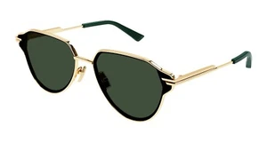 Bottega Veneta BV1271S Gold/Green (003) Sunglasses - Picture 1 of 1