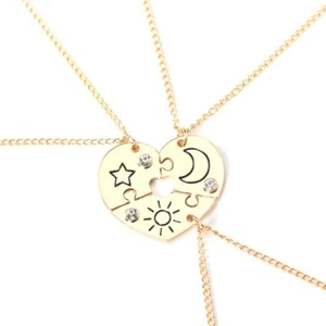 Puzzle Piece Friendship Necklace Gifts for Women Girls Best Friend Necklace for - Picture 1 of 6