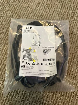 EPOS SENNHEISER IMPACT SC 60 USB ML Double-sides Headset SCWH25 - Image 1 of 2