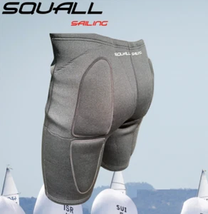 Squall Sailing 3mm PADDED Neoprene shorts for CANOEING - Picture 1 of 3