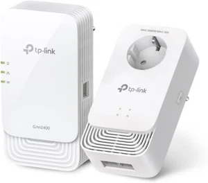 TP-Link PGW2440 KIT WLAN Powerline 1428 Mbps Gigabit Ethernet Extra-Steckdose Pl - Bild 1 von 7