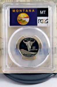 2007-S State Quarter – Montana - PCGS PR69DCAM - Nice! 8702 - Picture 1 of 6