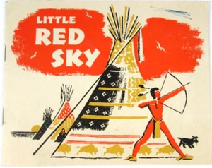 1948 Church & Dwight Little Red Sky Indians Children's Book Dental Association - Picture 1 of 6