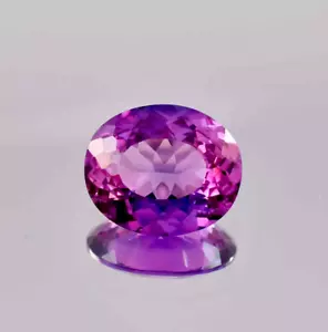 Rare Natural GIE Certified 18.63 Ct Bi-Color Sapphire Oval Cut Loose Gemstone - Picture 1 of 5