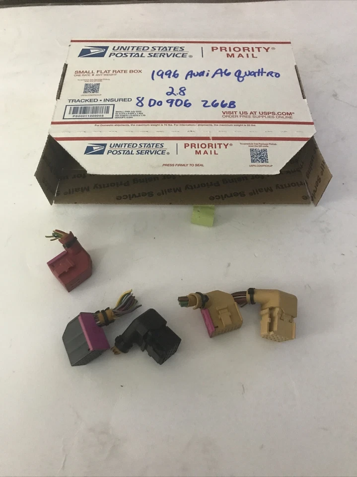 Audi A4 1996 sedán 2,8 ECU conector de cable coletas solamente Foto 1 de 1