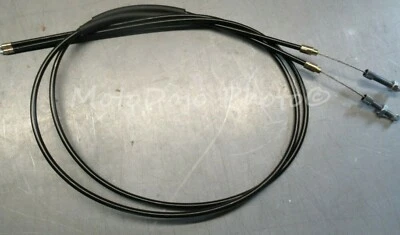 BMW Airhead Pair Throttle Cables r75/6 r90/6 r100/7 r75/7 32mm Bing US BARS - Image 1 of 4