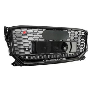 For Audi Q2 2018 2019 2020 Grille RSQ2 Style Honeycomb Black Front Bumper Grill - Picture 1 of 6