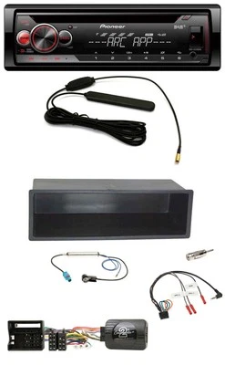 Pioneer CD USB Lenkrad DAB MP3 Autoradio für VW Polo Passat Ablagefach - Bild 1 von 4