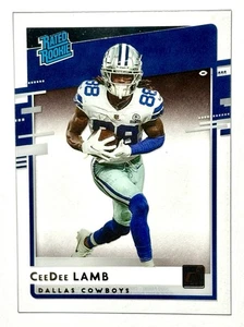 2020 Panini Chronicles - Clearly Donruss Rated Rookie CeeDee Lamb #RR-CL (RC) - Picture 1 of 2