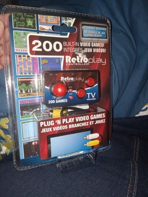 DREAMGEAR My Arcade RetroPlay Plug N Play Controller 200 Games NEW DGUN-2579 - Image 1 of 2