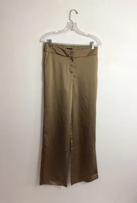 Pantalones Talbots dorados satinados para mujer 2 nuevos Foto 1 de 4