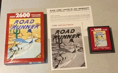 Road Runner for Atari 2600  Complete In Box  CIB - Image 1 of 4