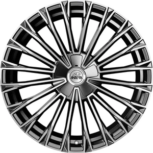CERCHIO IN LEGA PER TESLA MODEL S 10,5J22" 5X120 30 64,10 ANTERA A103 MOON GREY - Imagen 1 de 2