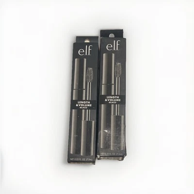 2x e.l.f. # 81401 Black Length & Volume Mascara 0.25 Fl Oz - Image 1 of 2