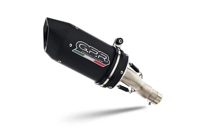 Suzuki GSXS 1000 F 2017-2020 Exhaust GPR Slip-on Furore Evo4 Nero - Image 1 of 4
