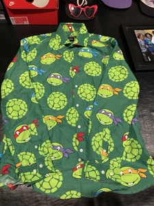 Camisa de vestir Suitmeister Teenage Mutant Ninja Turtles con botones • talla grande - Imagen 1 de 5