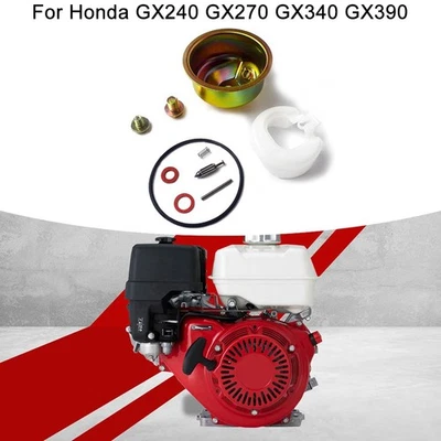 Joint d'étanchéité flotteur cuvette aiguille carburateur pour Honda GX240 GX2 - Photo 1/4