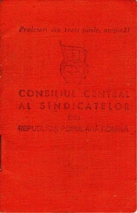 Romania, 1961, Syndicates Union Member Card - Revenue Fiscal Stamps Cinderellas - Picture 1 of 9