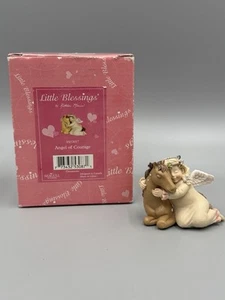 Little Blessings Angel Of Courage Ornament Kathleen Morris Seagull Studios 2” - Picture 1 of 10