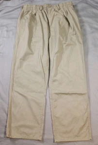 Pantalone Creekwood uomo 44 regular 34x30 beige elastico in vita con coulisse - Foto 1 di 10