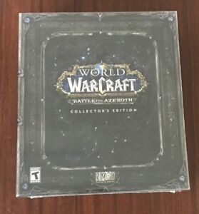 World of Warcraft Battle for Azeroth Collectors Edition NEW  NIB WOW  PC 