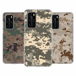 HEAD CASE DESIGNS MILITARY CAMOUFLAGE 2 CASE & WALLPAPER FOR HUAWEI PHONES 1 - Picture 1 of 11