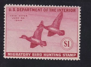 US RW10 $1 Duck Hunting Mint VF OG NH SCV $120 - Picture 1 of 2