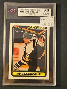 90-91 Mike Modano O-Pee-Chee Rookie KSA 9.5 Near Gem Mint 🔥🔥🔥 - Picture 1 of 4