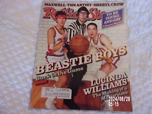 Rolling Stone Issue 792 August 6 1998 Beastie Boys Lucinda Williams NICE! WOW! - Imagen 1 de 1