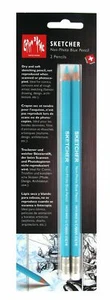 Caran D'Ache Sketcher Non photo blue pencil (2/pk) - Picture 1 of 1