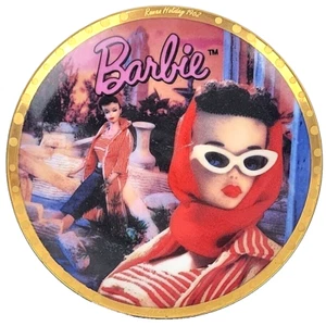 BARBIE Mini Plate 1993 From Barbie with Love Enesco Roman Holiday 1962 #655082 - Picture 1 of 2