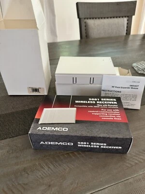 Ademco 5881 Wireless Receiver and 5800ADT RF Point Expander Module Combo in Box - Image 1 of 4