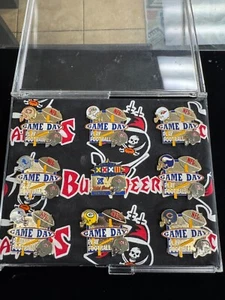 (9) Tampa Bay Buccaneers NFL Playoff Pins Set 1997 rare set !! - Picture 1 of 4