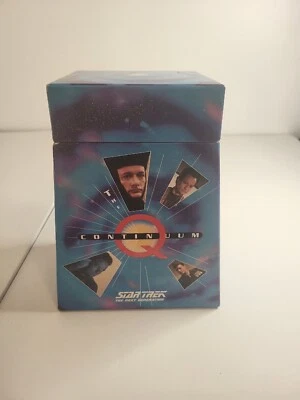 STAR TREK THE NEXT GENERATION - THE Q CONTINUUM box set VHS×4 - Image 1 of 4