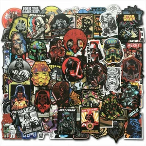 100x Star Wars Vinyl Stickers Pack Bomb Car Laptop Skateboard Luggage Decals Lot - Picture 1 of 12