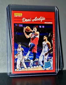 Carta retrò Deni Avdija 2020-21 Panini NBA #9 Rated Rookie 1/3558 Wizards - Foto 1 di 2