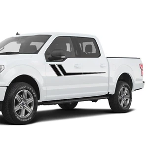 Hockey side stripes graphics stickers decals compatible with Ford F150 - Picture 1 of 15