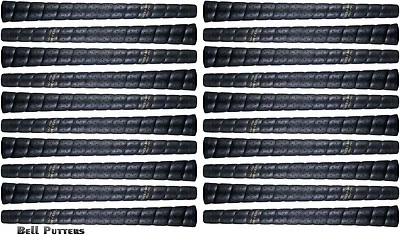Twenty (20) Tacki-mac Perforated Tour Pro Wrap Midsize Black Golf Grips-Mens - Image 1 of 2