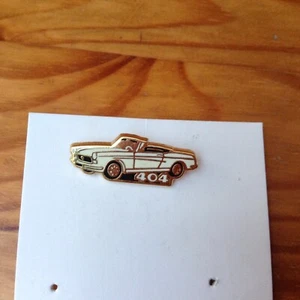 Peugeot 404 Cabriolet badge pin lapel car automobilia - Picture 1 of 2