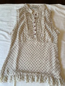 Nikibiki Sheer Sleeveless Blouse - Picture 1 of 4