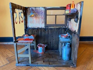 Cara de cuero personalizada DIORAMA 1/6 Texas Chainsaw Massacre -- ¡1:6 para figuras de 12"!! - Imagen 1 de 13