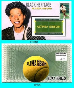 Althea Gibson  First Day Cover with Color Cancel type 3 - Picture 1 of 1